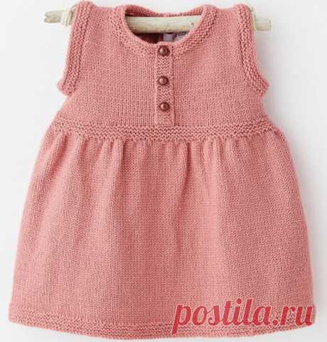 Completo baby rosa vestitino e piccolo scaldacuore incrociato 0-3-6-12-18 mesi ferri 2,5-3 | La Maglia di Marica