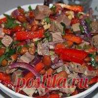 Мясные салаты - (более 102 рецептов) с фото на Овкусе.ру