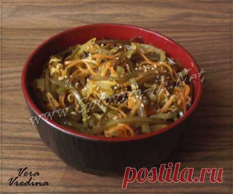 Салат из сушеной морской капусты в азиатском стиле | Рецепты на любой вкус