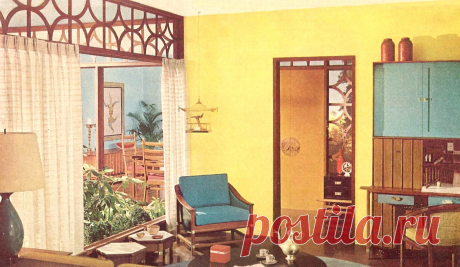 1961. Living Room Decor - p3066 | PastYears.info