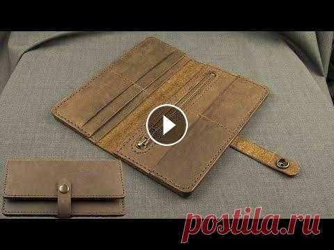 Портмоне - лонгер из кожи своими руками + выкройка / Long wallet leather hadnemade + pattern Выкройка: Лекало из пластика: НАБОРЫ ВЫКРОЕК: • Большой набор выкроек. 21 шт. Кошельки, сумки, портмоне, обложки и пр. • Сумки. 8 шт. • Кошельки и пор...