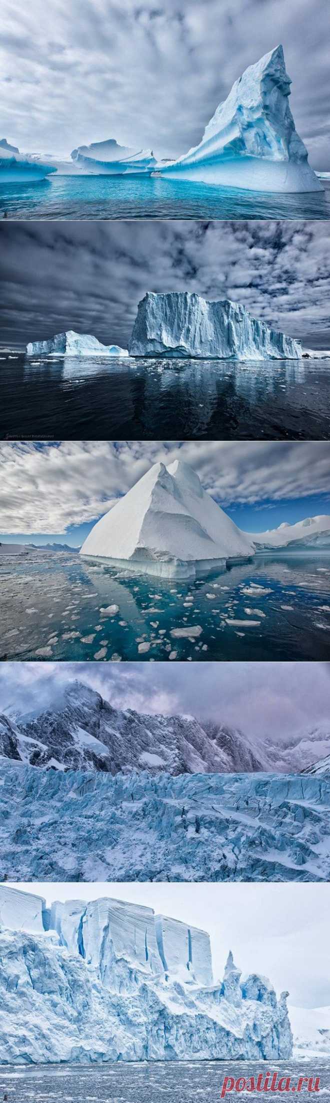 Трэвел-фотограф Мартин Бэйли посвятил серию фотографий ледникам Антарктиды.