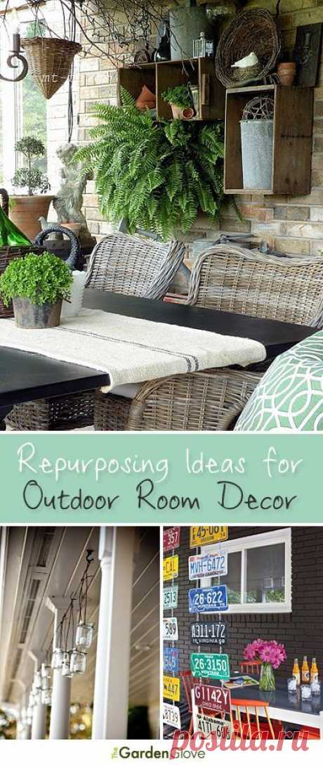 Repurposing Ideas for Outdoor Room Decor
