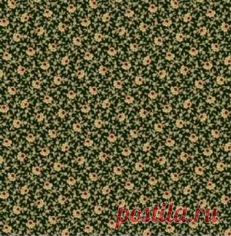 Мелкие цветочки на зеленом 5392-0114 - Северный Хэмптон <- MARCUS <- Ткани - Каталог | StitchCraft