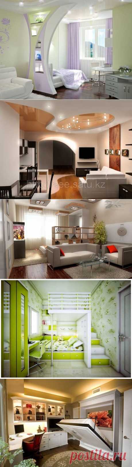 Идеи дизайна для маленьких квартир | Школа Ремонта