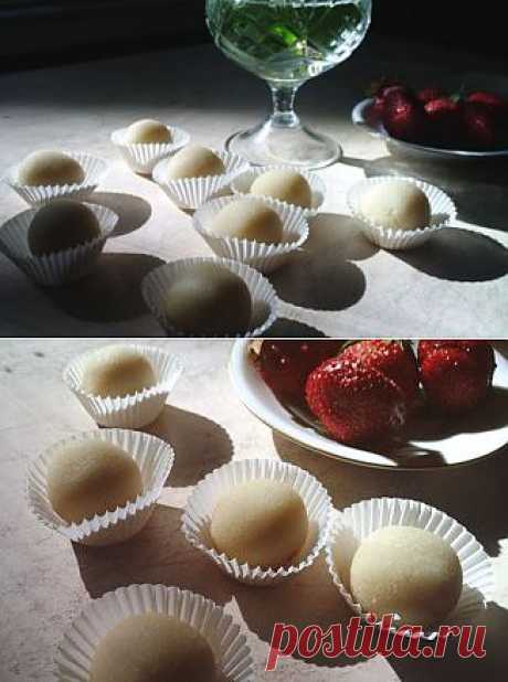 Марципановые конфеты - рецепт с фотографиями