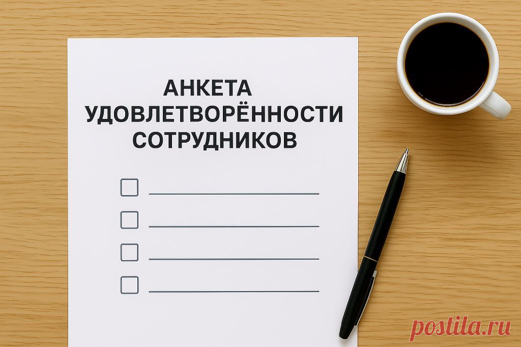 📊 Хотите понять, как сотрудники чувствуют себя в компании?
Анкета удовлетворённости — простой, но мощный инструмент для улучшения корпоративной среды, вовлечённости и продуктивности.

👉 Узнайте, как правильно её составить и использовать. #HR #УправлениеПерсоналом #Бизнес