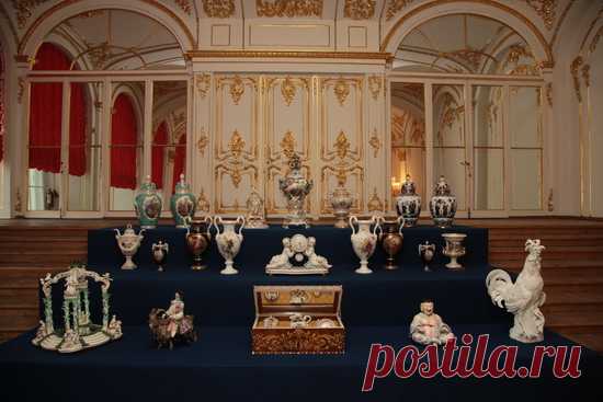 Шедевр русского барокко-Большой Екатерининский дворец.Часть 4.Интерьеры обеденных залов