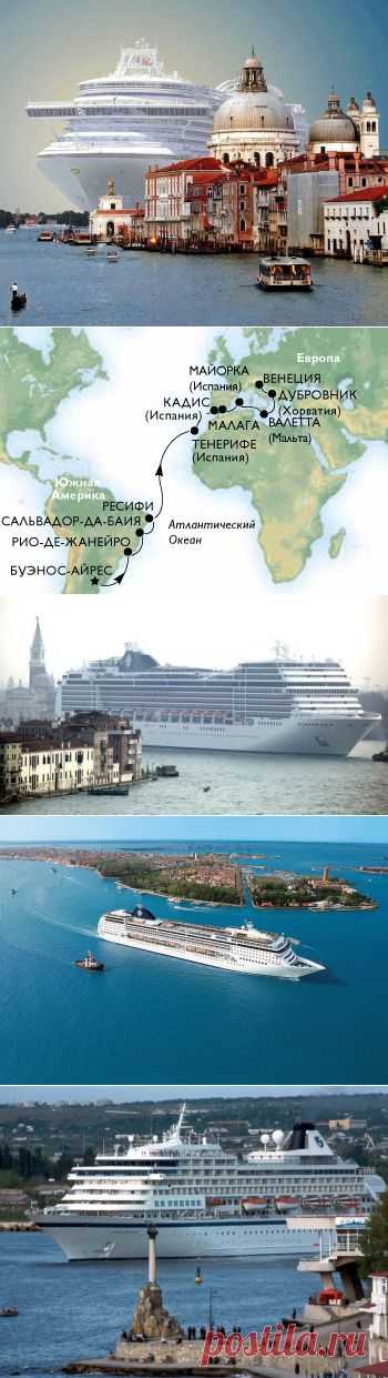 Потрясающее фото лайнера MSC Magnifica 5 в Венеции | Мир Фотографии