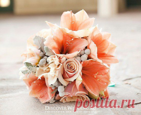 Букет невесты для зимней свадьбы | DiscoverWedding.ru