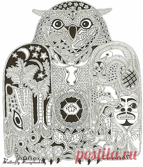 OWL BIRD ANIMAL Spirit Cling Unmounted Rubber Stamp EARTH ART Sue Coccia New - $18.75 | PicClick