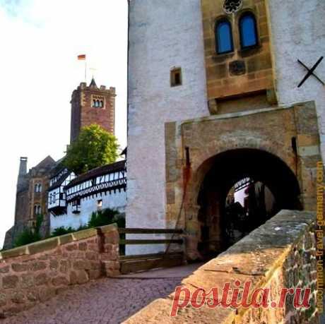 beautiful gateway entrances | Wartburg Castle | Jutta S приколол(а) это к доске Travel GERMANY - following LUTHER