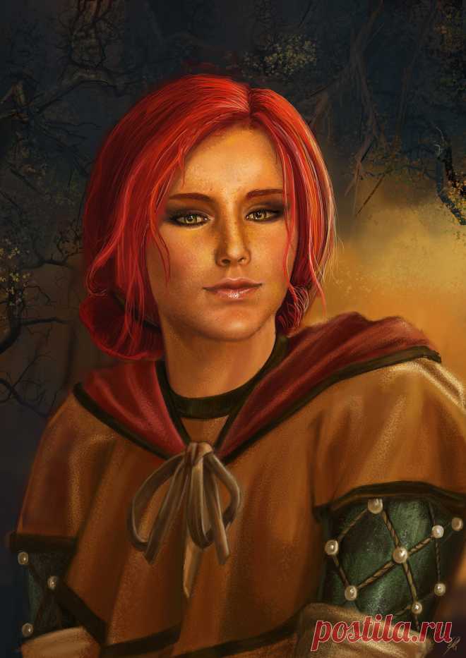 The Witcher 3. Triss Merigold by Victoria-victorem on DeviantArt