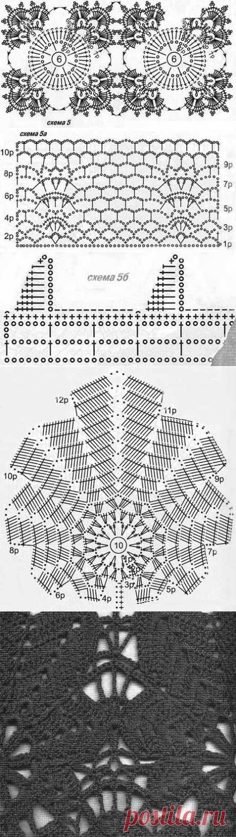 Палантин крючком схемы и описание. Красивый палантин крючком | Лаборатория домашнего хозяйства