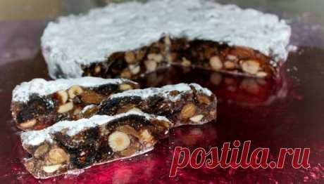Панфорте - итальянский орехово-фруктовый пирог