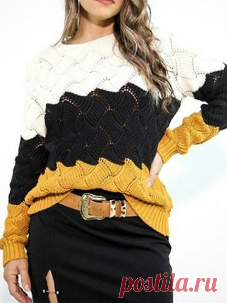 Женские пуловеры спицами с описанием. Связать красивый женский свитер спицами