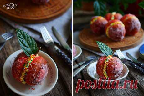 Pesche di Prato - пирожное "персики" из Прато