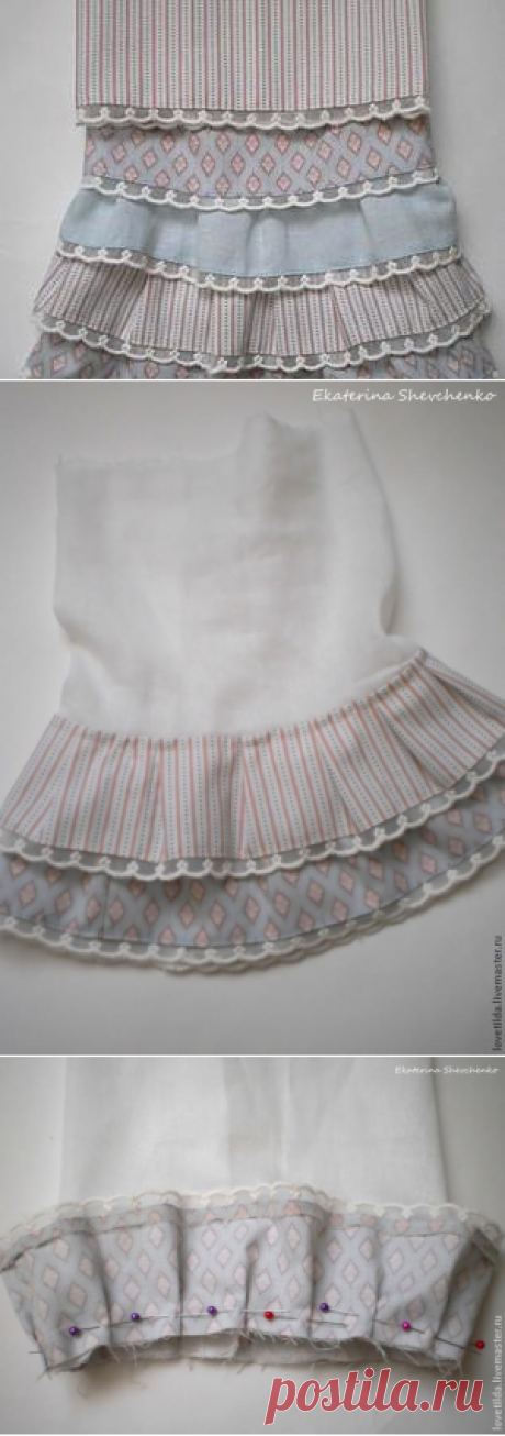 Мастер-класс: юбка для куклы с оборками - Ярмарка Мастеров - ручная работа, handmade