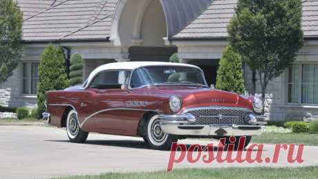 1955 Buick Super Riviera Hardtop / W67 / Dallas 2012 / Аукционы Mecum 1955 Бьюик супер Ривьера Хардтоп представлен как много W67 в Далласе, Техас