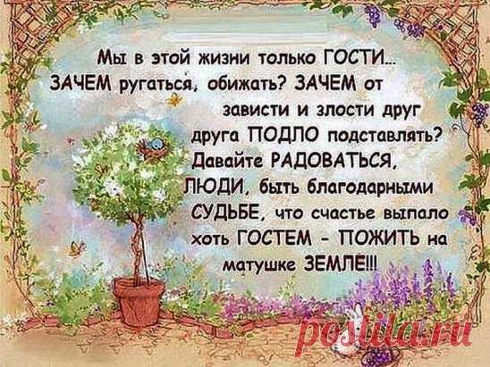 Не проси у Бога денег — злато счастья не дает. 
Не проси успеха в деле, — есть талант — успех придет. 
Попроси любви и веры, силы всех простить и жить, 
чтобы сердце не черствело. Попроси себя простить.