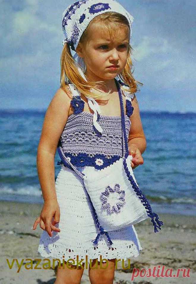 Детская одежда вязание крючком