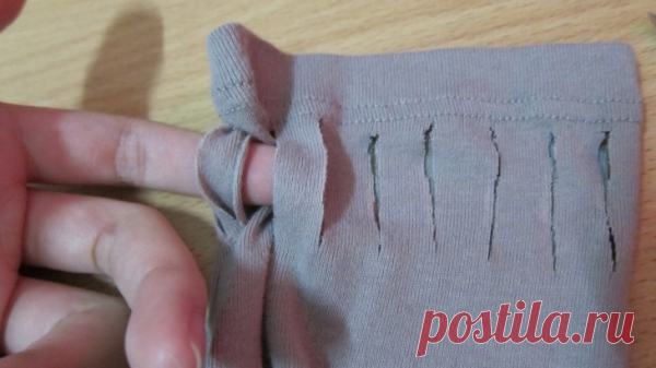 Красивый способ укоротить рукавчик (Diy) / Изменение размера / Модный сайт о стильной переделке одежды и интерьера
