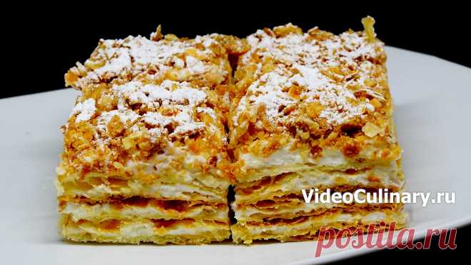 Торт Творожный Наполеон – простой торт по рецепту Бабушки Эммы