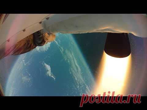 НАСА опубликовало потрясающее видео испытания сверхзвуковой «летающей тарелки» (видео) / Рулента