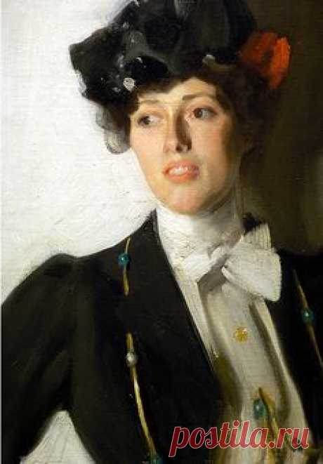 Martha Dana Zorn, Anders - Portrait of Martha Dana ( detail)…
