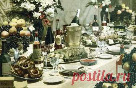 «Сакральный символ» советского застолья. Обязательные блюда торжественного стола - Приколисты - медиаплатформа МирТесен