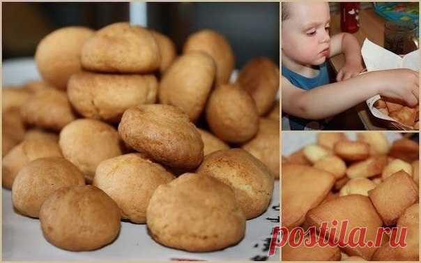 Как приготовить бисквитное печенье для малышей - рецепт, ингридиенты и фотографии
