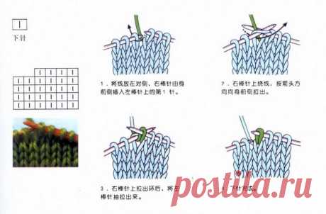 Японское вязание спицами на русском языке: схемы, описание, фото | Женский журнал - все своими руками