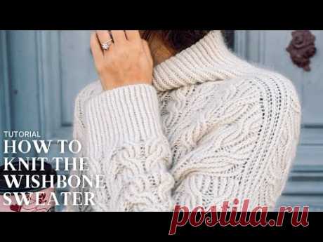 Wishbone Sweater Tutorial - How To Knit A Cable Sweater
