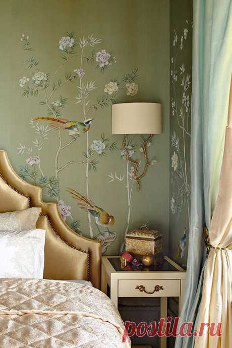 de Gournay: Our Collections - Wallpapers & Fabrics Collection - Chinoiserie Collection | | Dressing Room