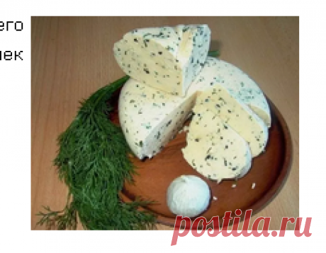 Домашний сыр с укропом в мультиварке