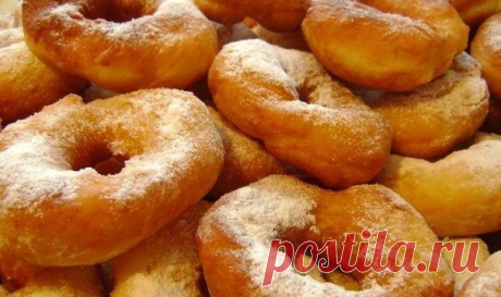 Воздушные пончики на кефире всего за 15 Минут - Простые рецепты Овкусе.ру