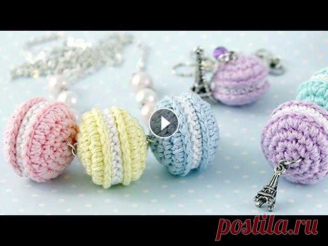 Вязаные сладости ♥ Пирожные Macarons крючком ♥ Вяжем амигуруми СКИДКА 10% на все мастер-классы по промокоду ЮТУБ: Пряжу покупаю тут: Где купить мою книгу и все соц.сети: Первые ряды вяжем как обычно по правилу кру...