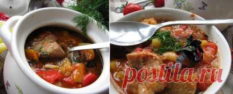 Суп «Кавказский» с ребрышками - всем супам суп! Аромат на весь дом!