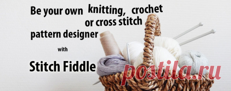 Stitch Fiddle is an online crochet, knitting and cross stitch pattern maker.