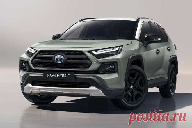 Кроссовер Toyota RAV4 обновился для европейского рынка