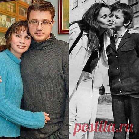 Талантливая и неповторимая- Любовь Полищук со своим сыном Алексеем Макаровым