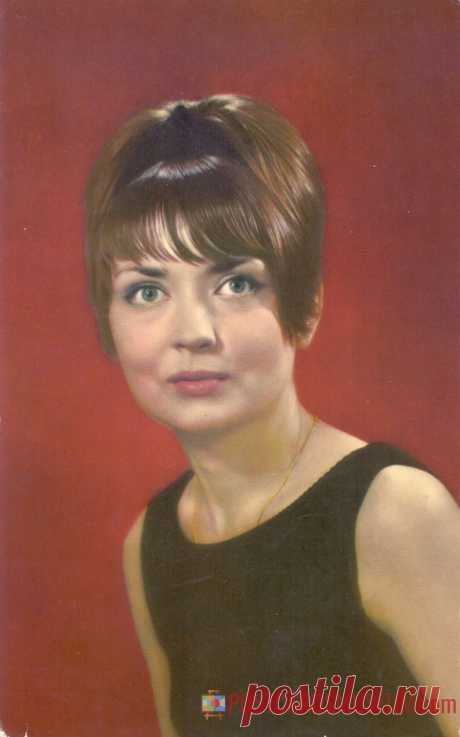 1970. Жанна Болотова - о2151 | POSTCARDSMUSEUM.com