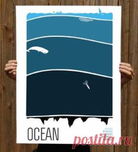 Ocean Poster // Brainstorm Print and Design