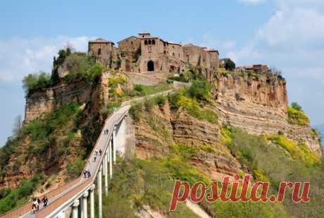 Чивита ди Баньореджо (Civita di Bagnoregio) - Путешествуем вместе