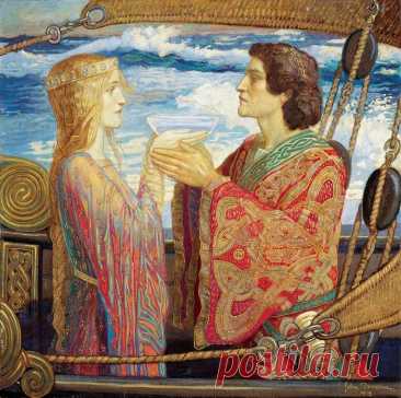 John Duncan (1866–1945) — Tristan & Isolde, 1912 год