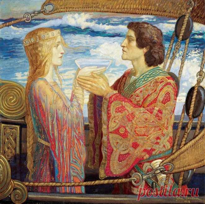 John Duncan (1866–1945) — Tristan & Isolde, 1912 год