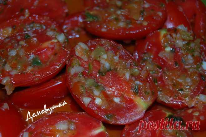 Быстрые и вкусные помидоры по-корейски