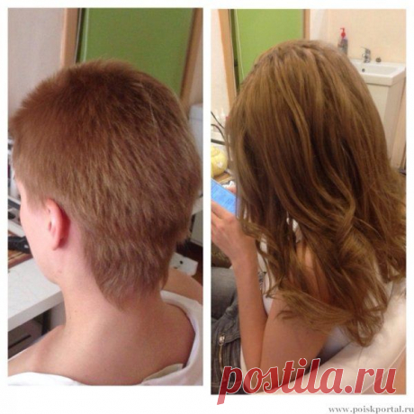 Самое незаметное наращивание волос в Москве от 11000р / Поиск Портал.ru