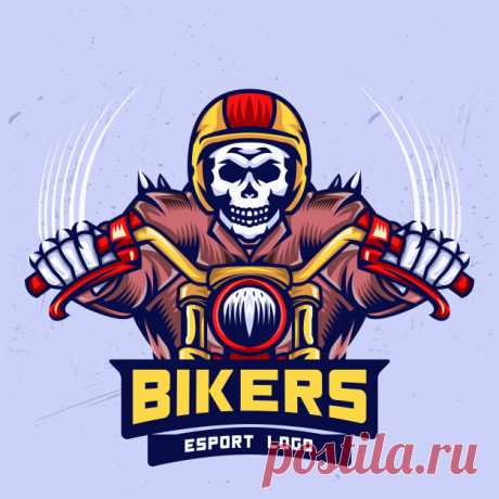 Skull Bikers Esport Logo Design Более миллиона свободных векторов, PSD, фотографии и бесплатные иконки. Эксклюзивные халявы и все графические ресурсы, которые необходимые для ваших проектов
