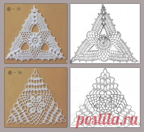 triangle crochet patterns | make handmade, crochet, craft